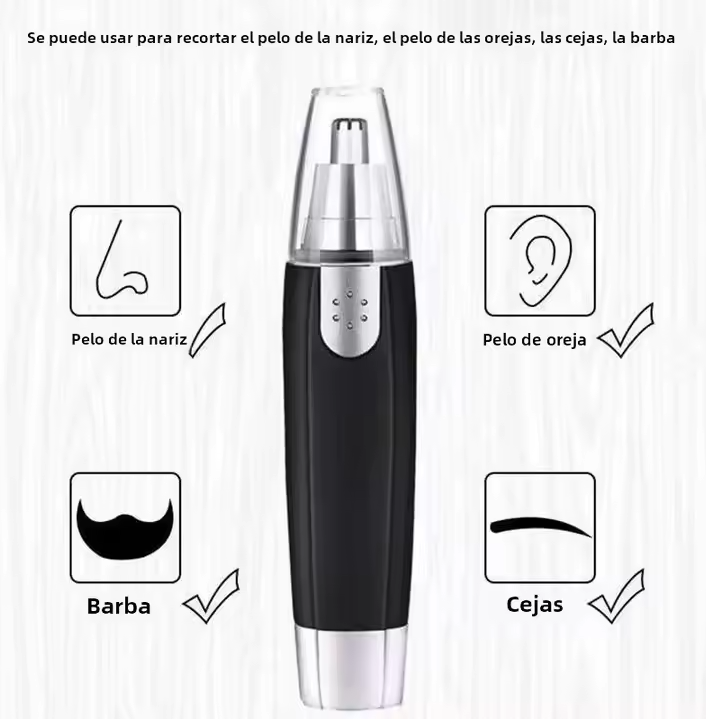 PrecisionClip™ Máquina corta pelos de nariz y orejas