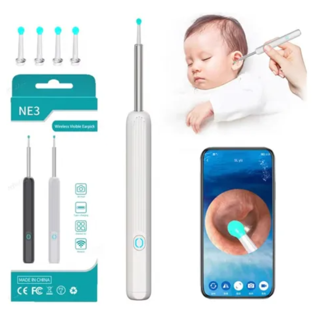EchoClean™ Dispositivo inteligente que cuida tus oídos con máxima precisión.