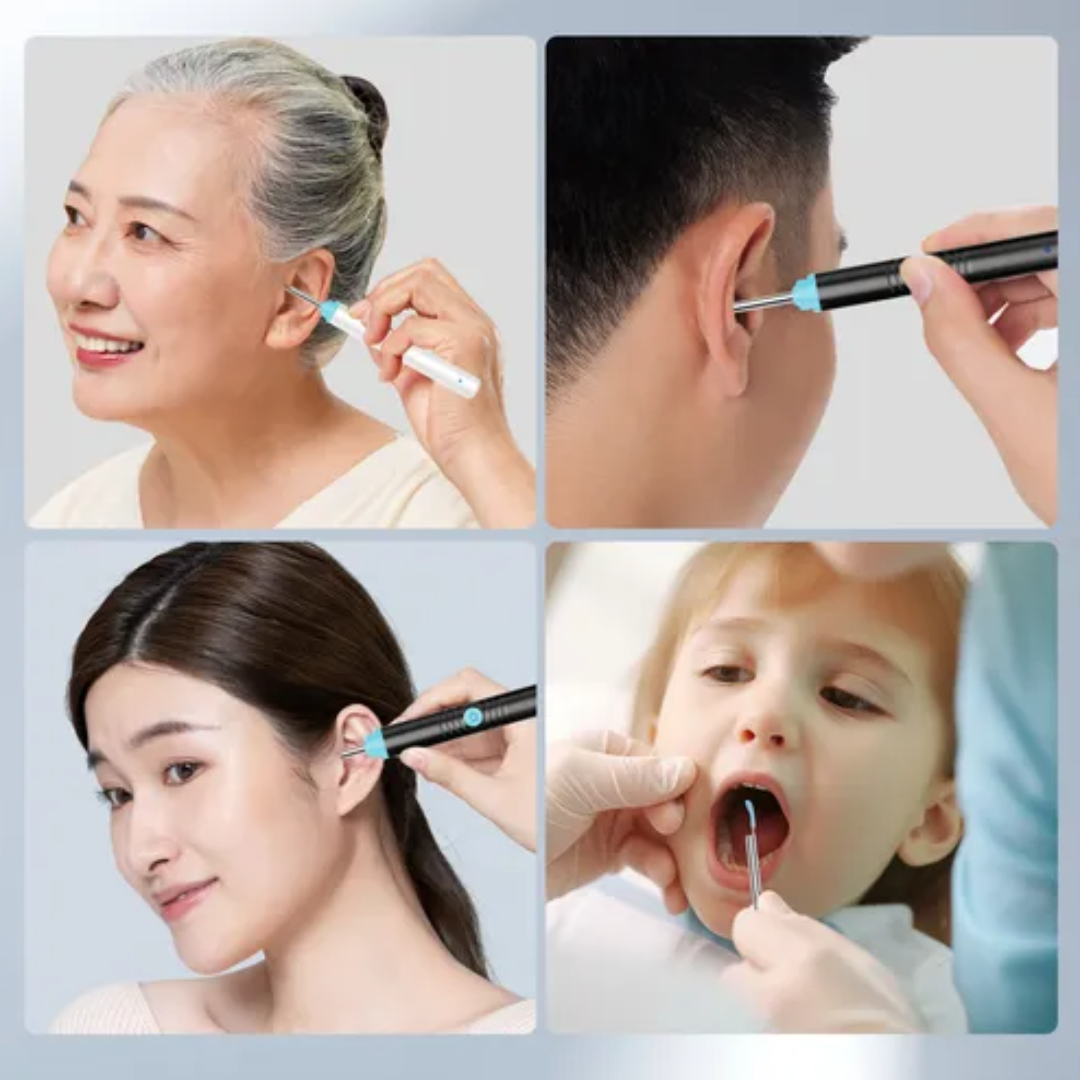 EchoClean™ Dispositivo inteligente que cuida tus oídos con máxima precisión.