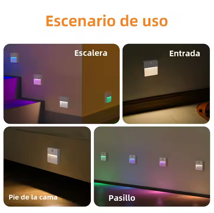 NeonCruze™ Luz Led RGB con Sensor de movimiento