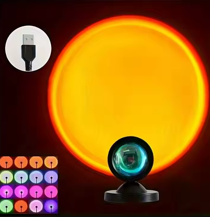 MoodSunset™ Lámpara de puesta de sol proyector