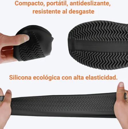 StepDry™ Protector de Lluvia Reutilizables de Silicona