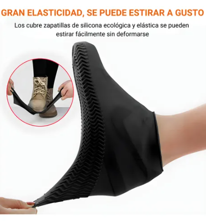StepDry™ Protector de Lluvia Reutilizables de Silicona