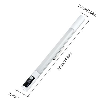GlowMind™ Luz LED Recargable con Sensor y Pantalla Digital