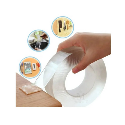Cinta Mágica™  Transparente, fuerte y reutilizable