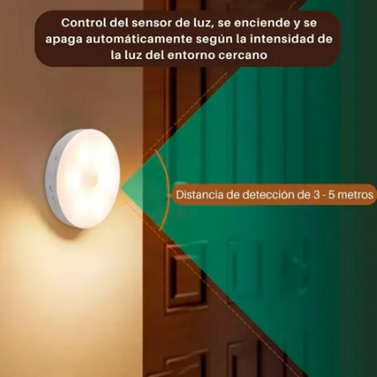 Luz LED CIRCLE™ con Sensor de movimiento