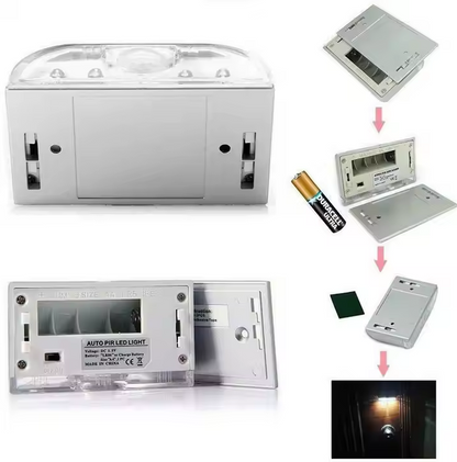 GlowGuard™ Luz LED con sensor de movimiento