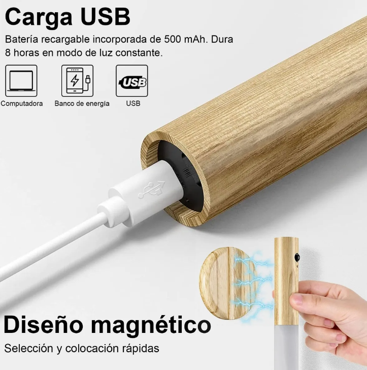 AutoLume™ Luz Led magnético con sensor de movimiento