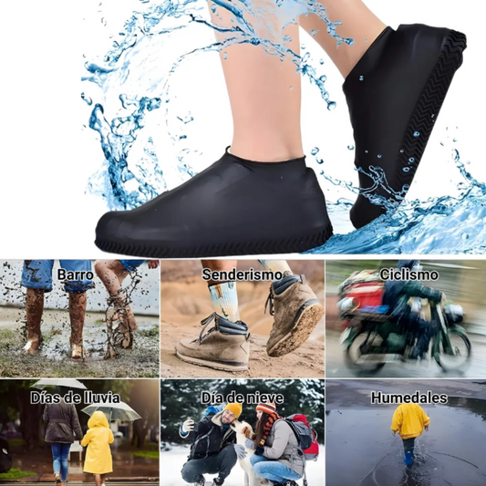 StepDry™ Protector de Lluvia Reutilizables de Silicona